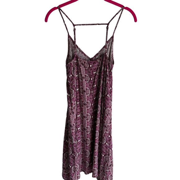MIMI CHICA Purple Medallion‎ Ladies Casual Halter Shift Mini Dress, XS - Picture 1 of 4
